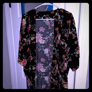 Floral kimono